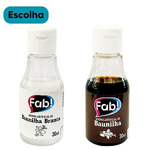 Aroma Artificial Sabor Baunilha Fab