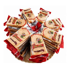 Doce de Amendoim Bandeja c/35 uni  85G cada - São João