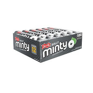 Pastilha Rolly Minty Extra Forte 12un 29g- Docile