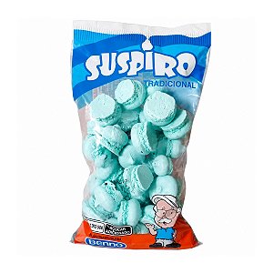Suspiro Caseiro Mini Azul 500G - Benno