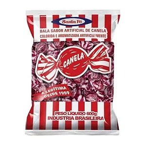 Bala de Canela 600g Santa Fé
