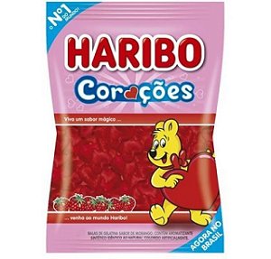 Bala De Gelatina Corações 250G - Haribo