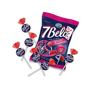 Pirulito 7 Belo Framboesa 500g - Arcor
