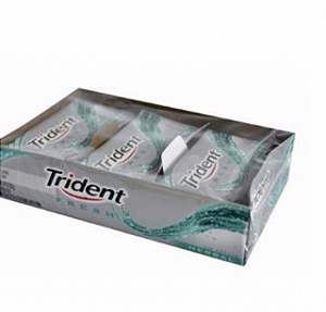 Trident Goma De Mascar Herbal C/ 21 Un. ADAMS