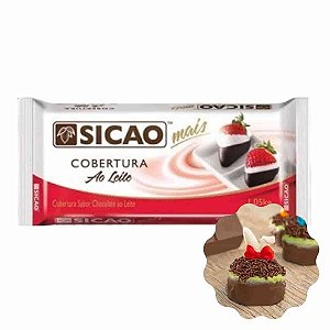 Barra cobertura Mais Chocolate Ao Leite Sicao 1,010kg
