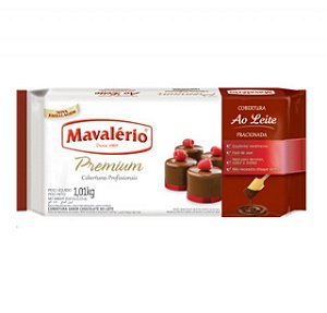 Cobertura Premium Sabor Chocolate Ao Leite Mavalério 1,010kg