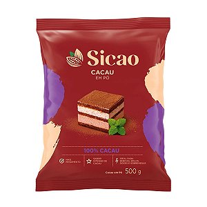 Cacau Em Pó 100% Cacau Sicao 500g