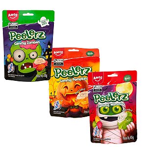 Bala de Gelatina Peelerz que Descasca 65g Amos