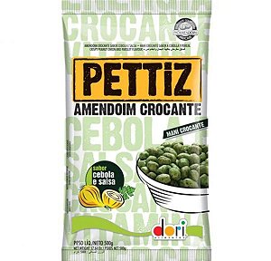 Amendoim Crocante Pettiz Cebola e Salsa Dori 500g