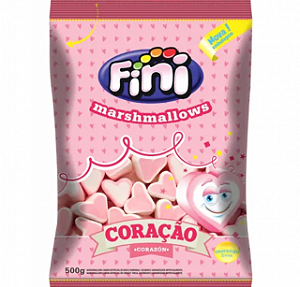 Marshmallows Coração 500g Fini