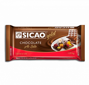 Chocolate barra ao Leite Sicao 1,01Kg