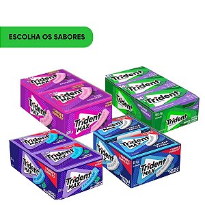 Display Trident Max 231g 14un de 16,5g Mondelez