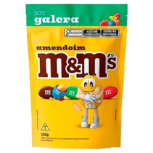 M&M Pouch Amendoim 132g - Mars