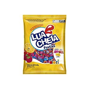 Bala Mastigável Lua Cheia Frutas 500g - Dori