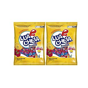 Kit 02 Bala Mastigável Lua Cheia Frutas 500g - Dori