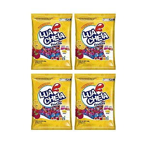 Kit 04 Bala Mastigável Lua Cheia Frutas 500g - Dori