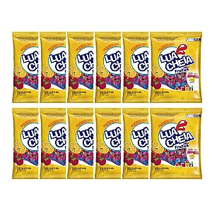 Kit 12 Bala Mastigável Lua Cheia Frutas 500g - Dori