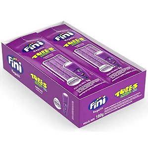 Mini Fini Tubes Uva Cítrico 15g 12UN - Fini