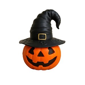 Decoração De Halloween Abóbora Bruxinha