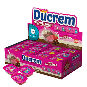 Chocolate Ducrem Napolitano com 48 unidades de 10g Jazam