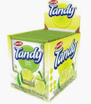 Refresco em pó 15 unidades de 25g Tandy sabor Limão Docile