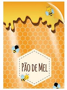 Saco Poli Pão de Mel 10x14cm C/50 - Cromus