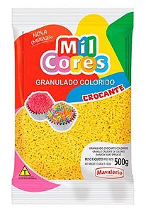 Granulado Amarelo Crocante Mavalerio 500g