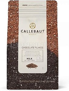 Flocos de Chocolate Ao Leite Split 4D 1kg - Callebaut