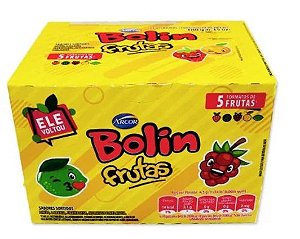 Chicle Bolin Frutas 180g - Arcor