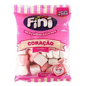 Marshmallows Coração 250g Fini