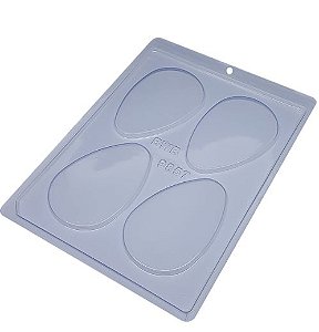 Forma de Acetato Ovo Liso  Tablete 100g (Ref 9857) - BWB