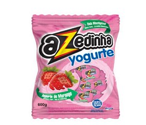 Bala mastigável azedinha yogurte 600g - Riclan