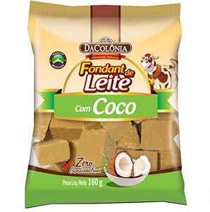 Fondant de Leite com Coco DaColônia 160g