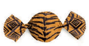 Embalagem para trufa decorado Tigre 15x16cm-Carber