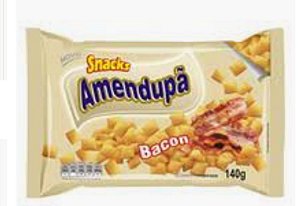 Salgadinho sabor Bacon 140g - Amendupã