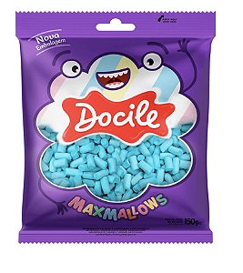 Marshmallow Mini Tubo Azul 150g - Docile