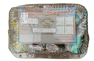 Cone trufado com 18 unidades de 57g - Sagrado