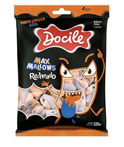 Marshmallow Recheado Twist Pinta Lingua 220g - Docile