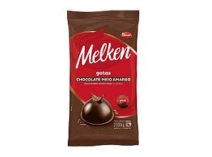 Chocolate em gotas Melken Meio Amargo 2,050kg