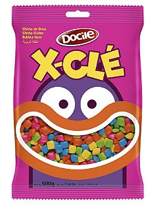 Mini Chicles Xcle Colorido 500g - Docile