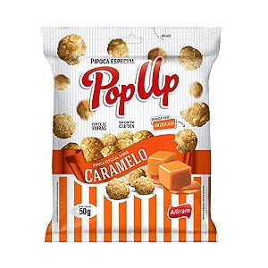 Pipoca Pop Up Caramelo 50 g - Bel