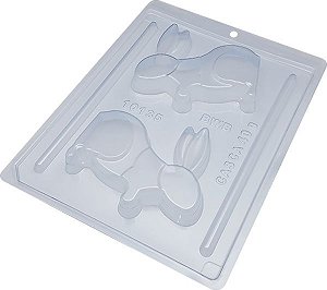 Forma Especial Silicone Coelho Pulando (cód 10135) - BWB