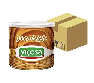 Caixa Doce de leite 800g Viçosa c/ 12 un