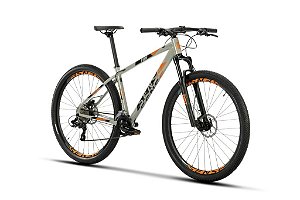Mountain Bike Sense Fun Comp Cab. Int. Cinza/Laranja - 2021/2022
