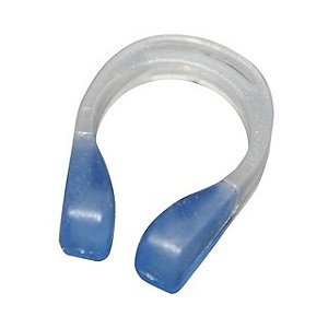 HH Protetor Nasal (Nose Clip) Transparente/Azul