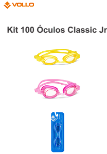Kit 100 Óculos Classic Jr