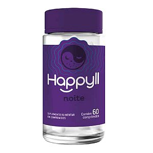 Suplemento Happyll Noite 60 comprimidos