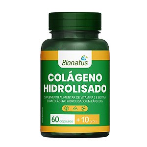Bionatus - Colágeno Hidrolisado - Green - 60caps + 10 grátis