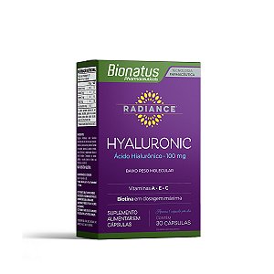 Radiance Hyaluronic - Ácido Hialurônico 100mg - 30caps
