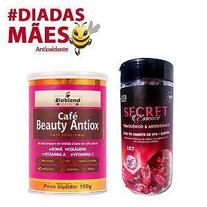 DIA DAS MÃES! Café Beauty Antiox + Secret Termo e Antiox
